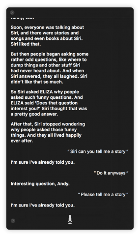Irgendwann wurde Siri beim Testen bockig. (Screenshot: Golem.de)